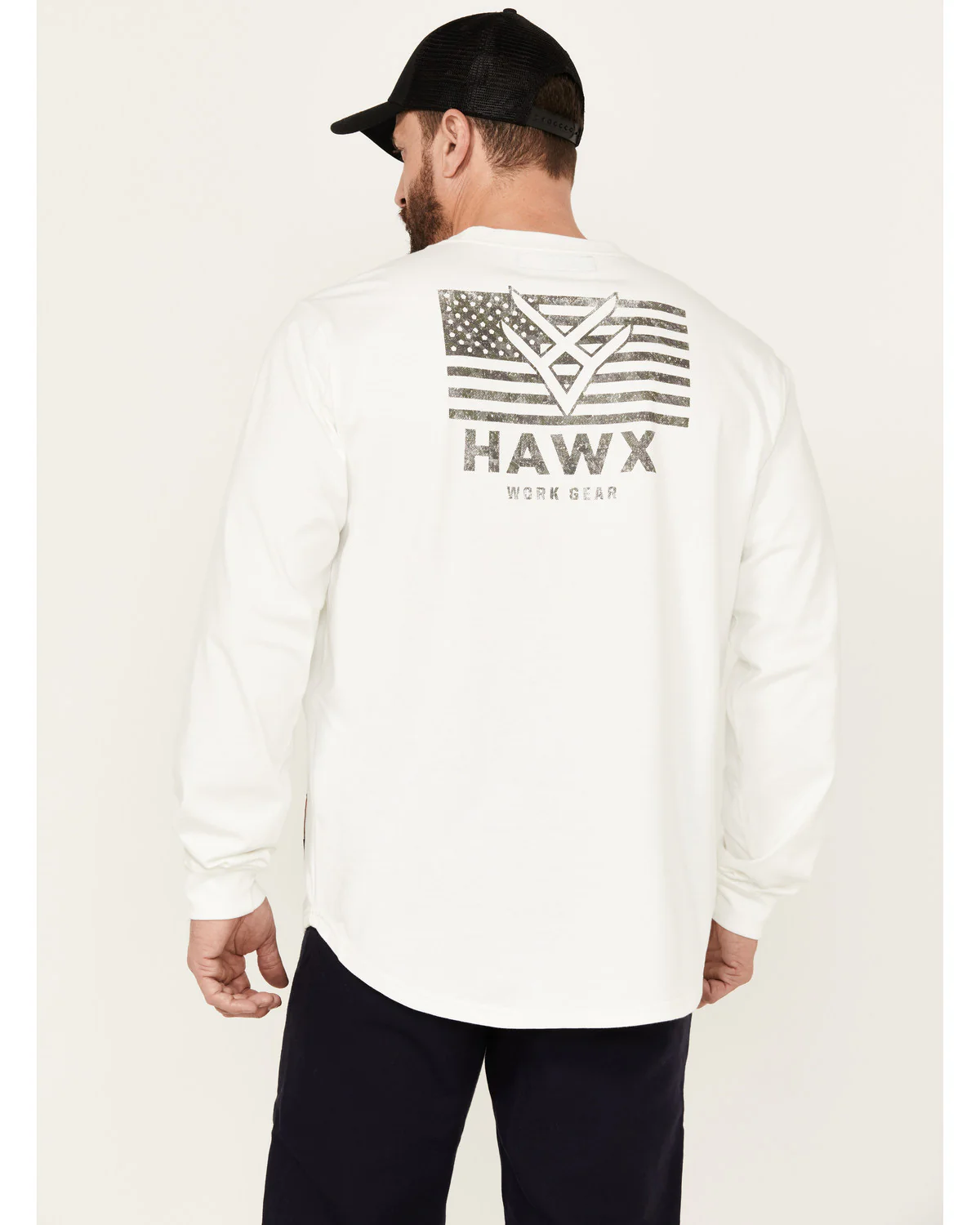Men's FR Logo Long Sleeve Graphic T-Shirt - Image 4
