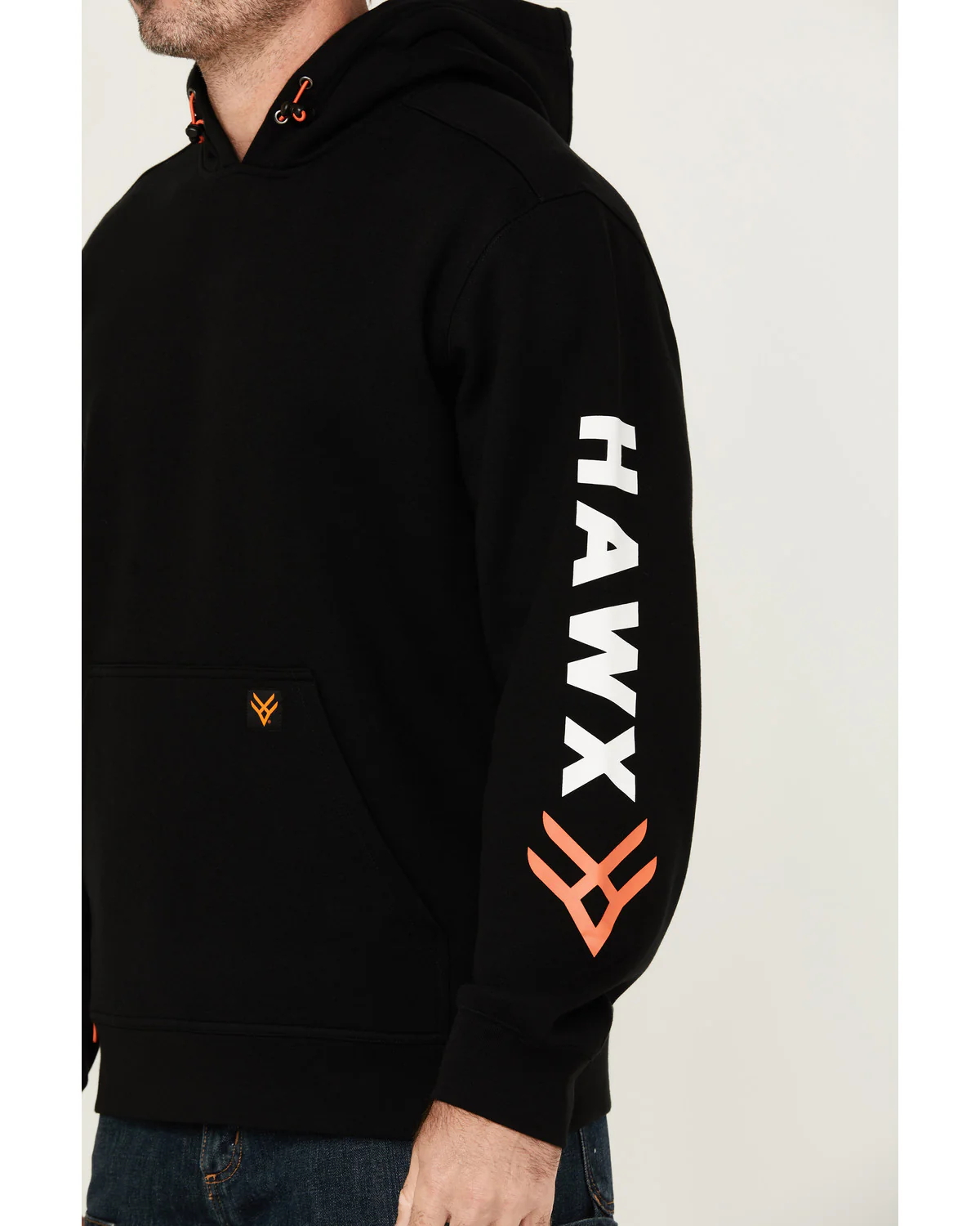 Men's Halstead Logo Sleeve Hooded Sweatshirt - Image 3