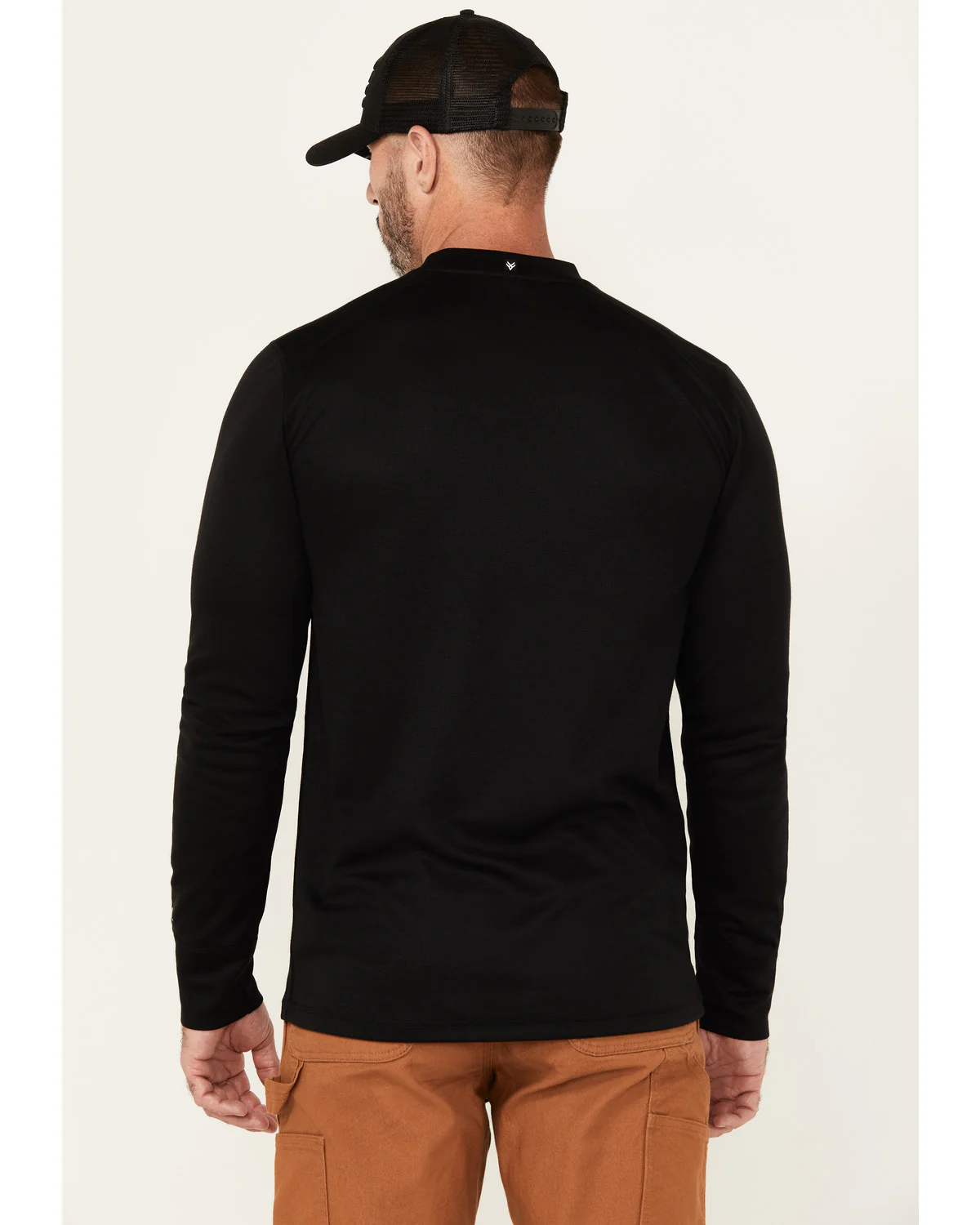Men's Midweight Base Layer Long Sleeve Top - Tall - Image 4