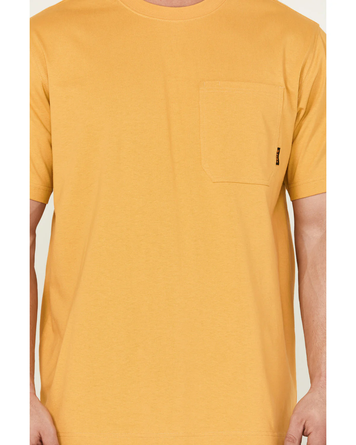Men's Short Sleeve Solid Knit Forge Work T-Shirt - Image 3