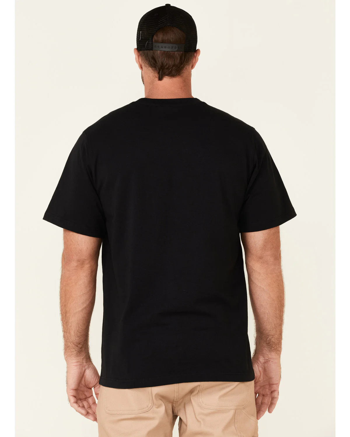 Men's Solid Forge Short Sleeve Work Pocket T-Shirt - Image 4